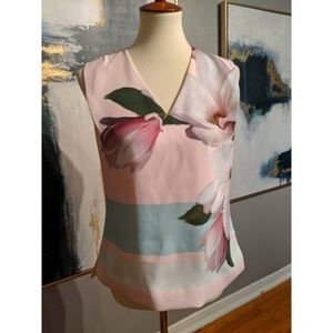 Ted Baker Floral Sleeveless Top